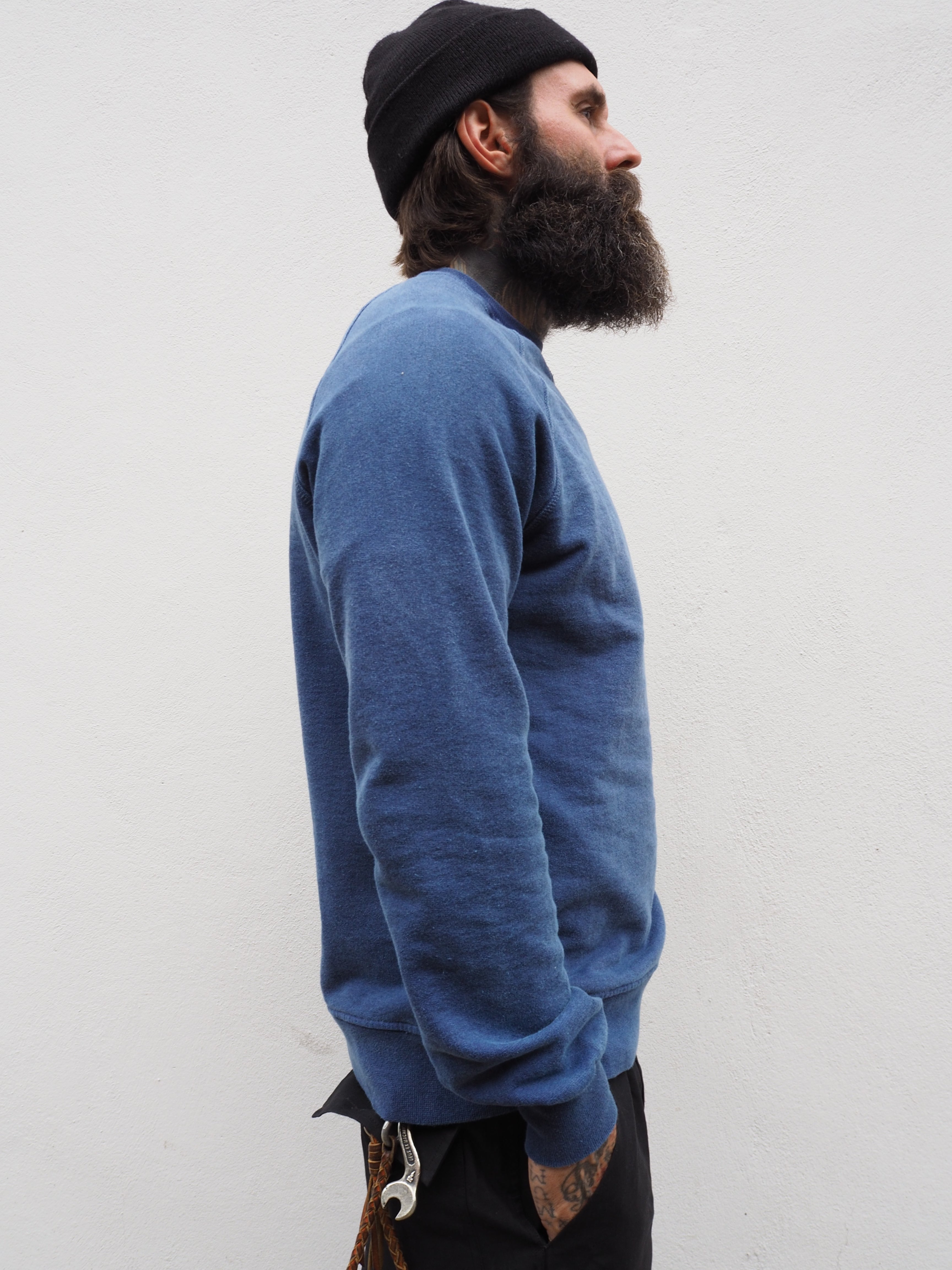 English Sweatshirt - Washed Blue