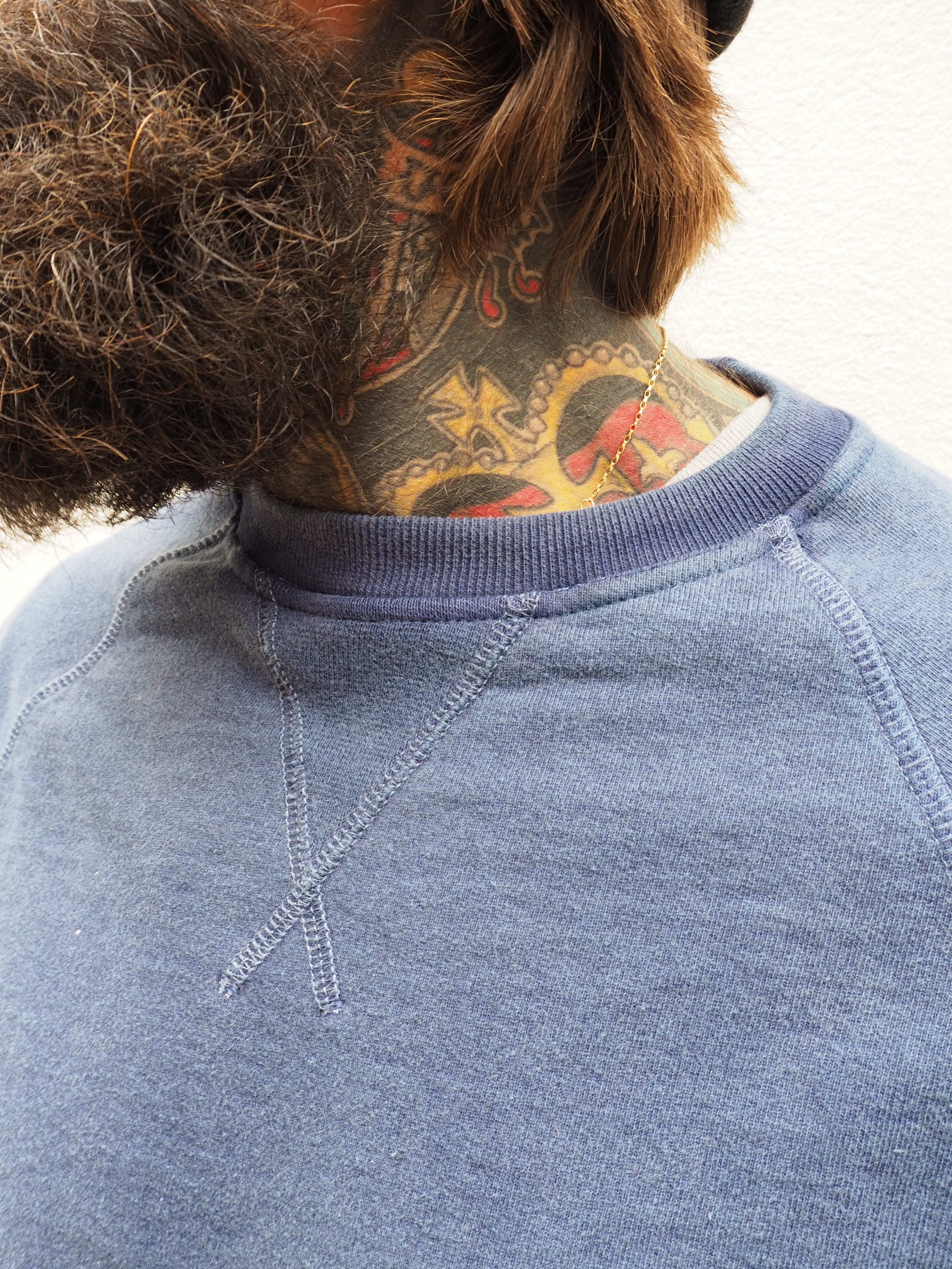 English Sweatshirt - Washed Blue