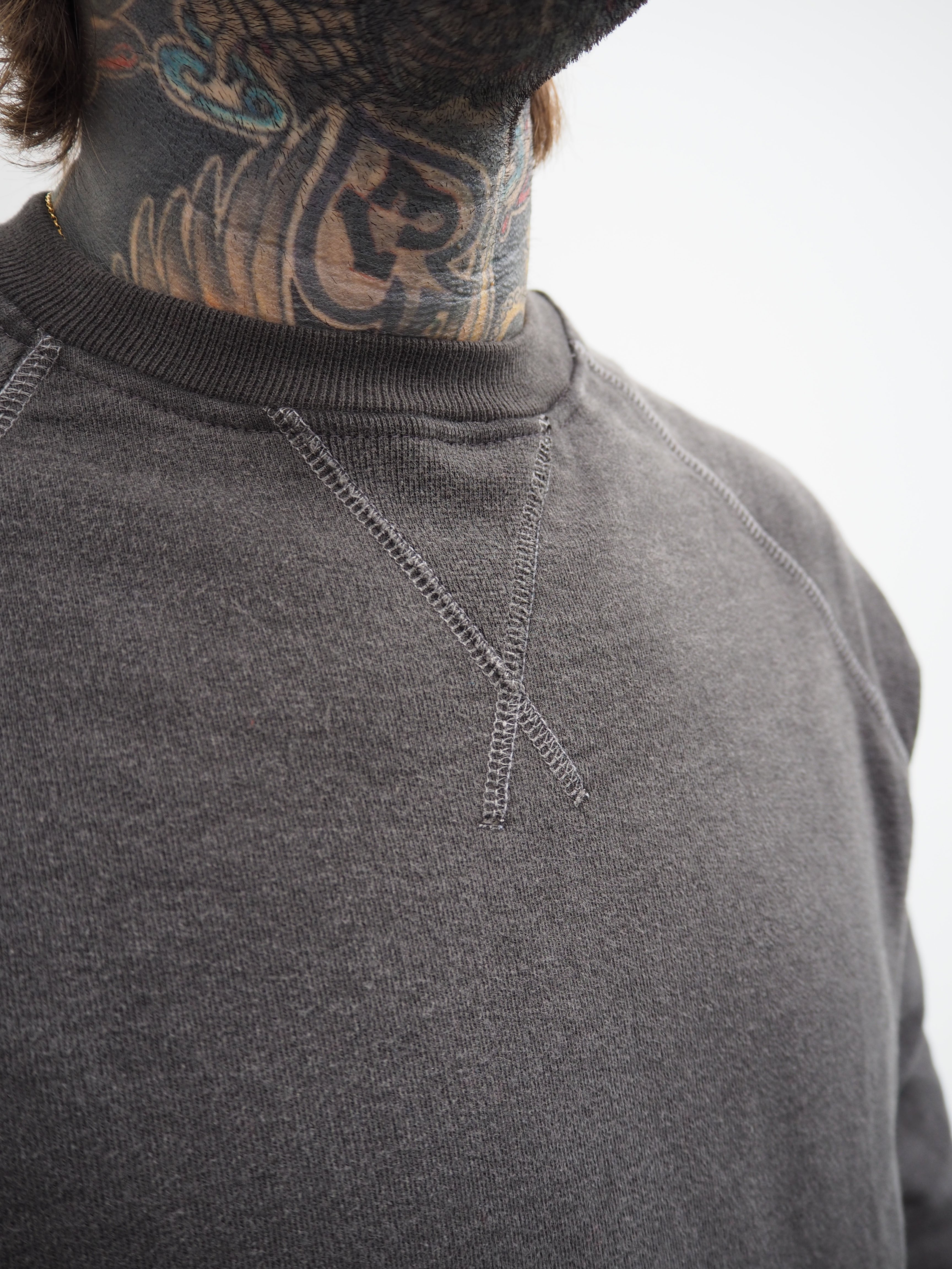English Sweatshirt - Washed Charcoal