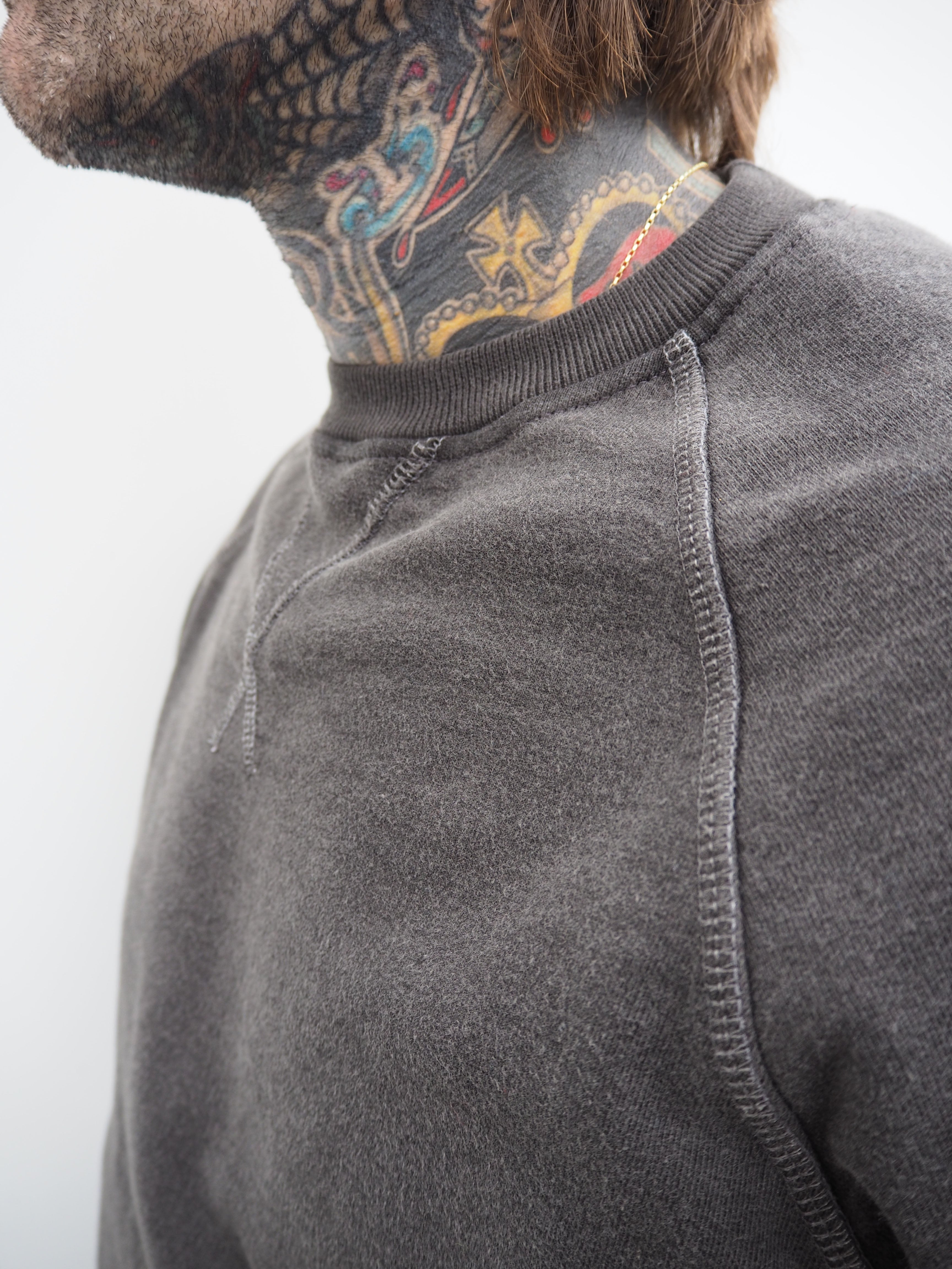 English Sweatshirt - Washed Charcoal