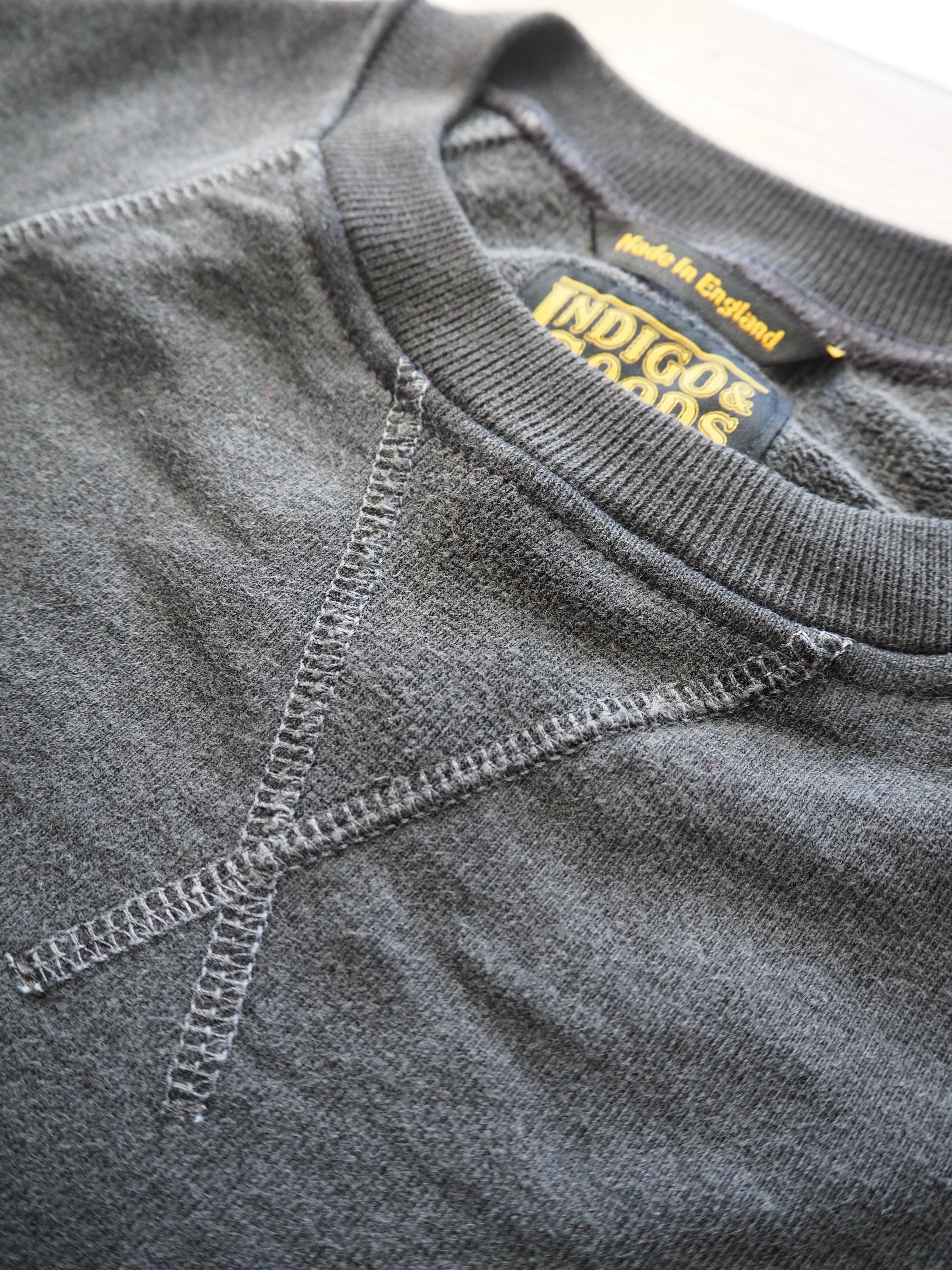 English Sweatshirt - Washed Charcoal