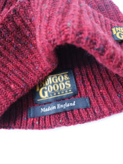 Donegal Wool Beanie - Oxblood