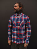 Bronson Shirt- Red Flannel Check