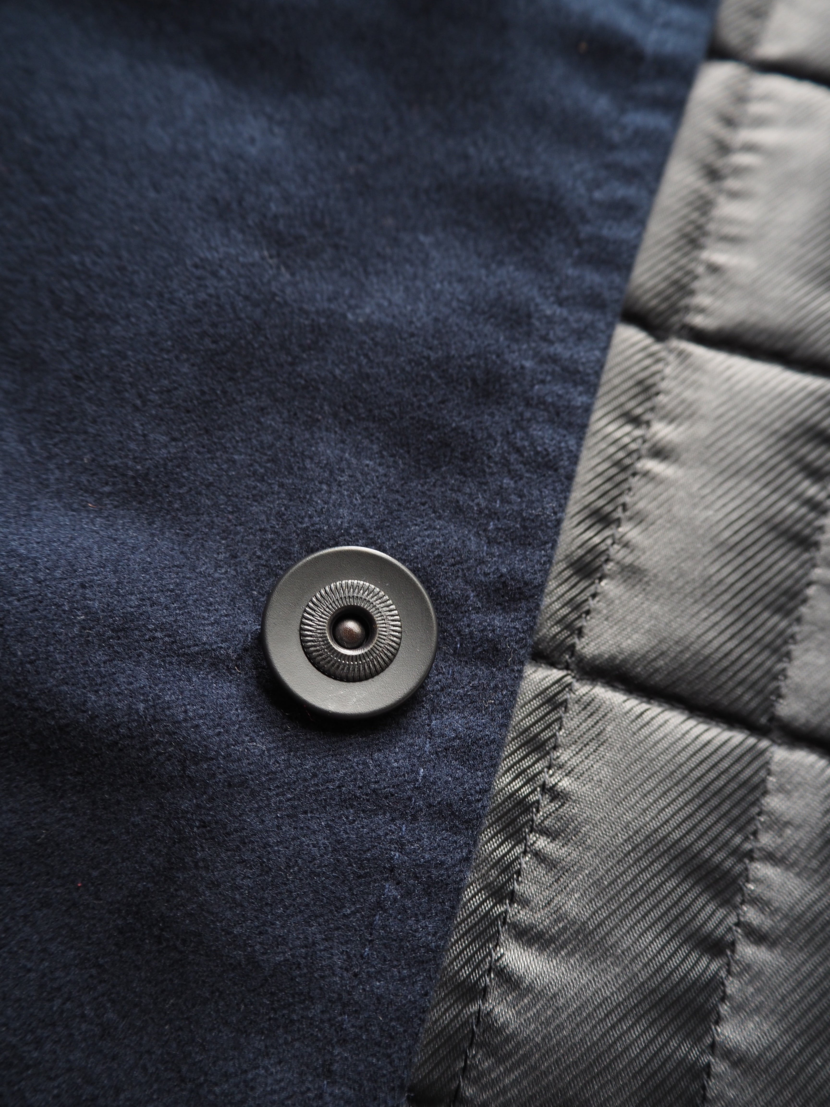 English Worker Jacket - Moleskin NAVY