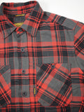 Bronson Shirt- Red Flannel Check