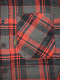 Bronson Shirt- Red Flannel Check