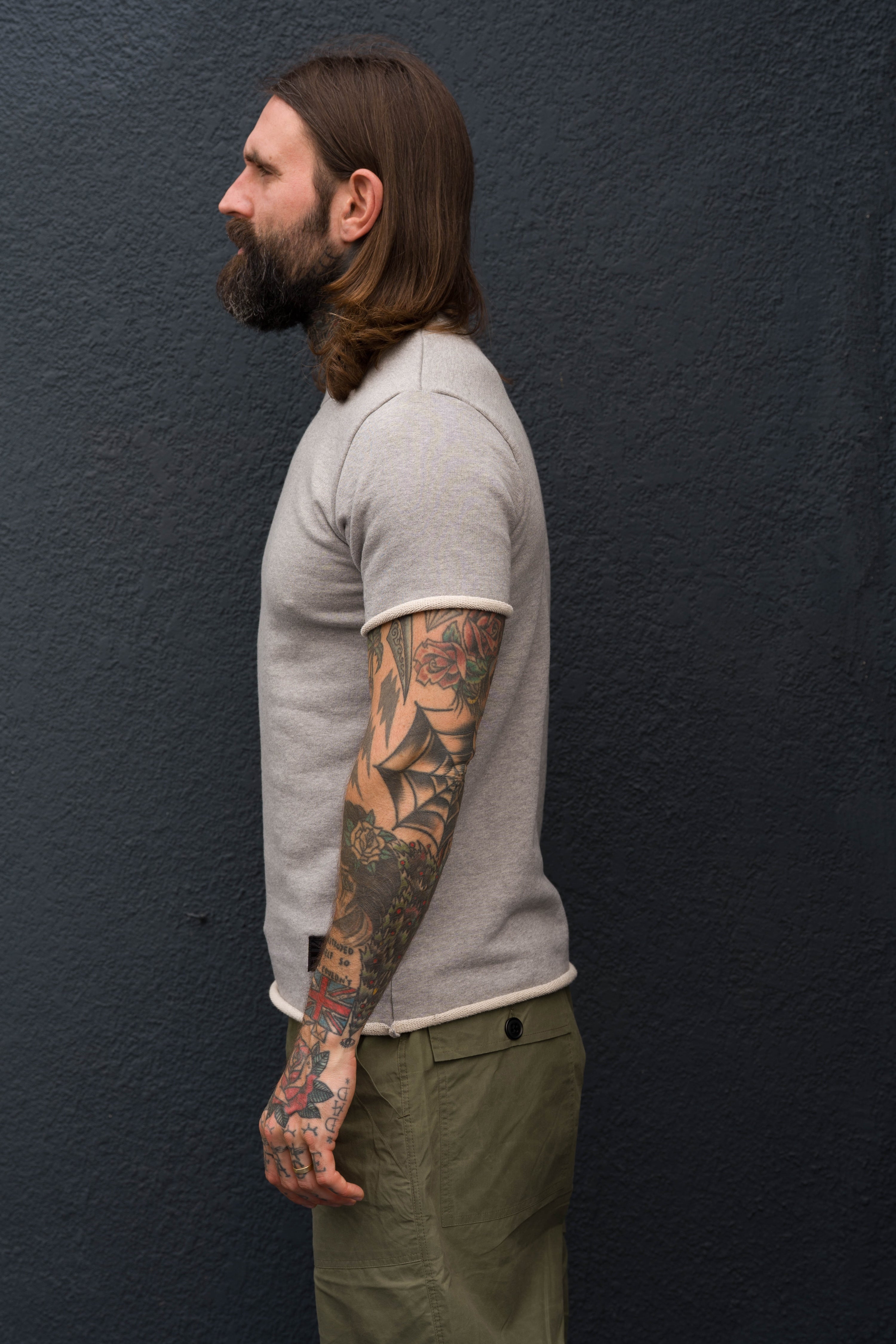 Scorpion Raw Tee - Grey Mix