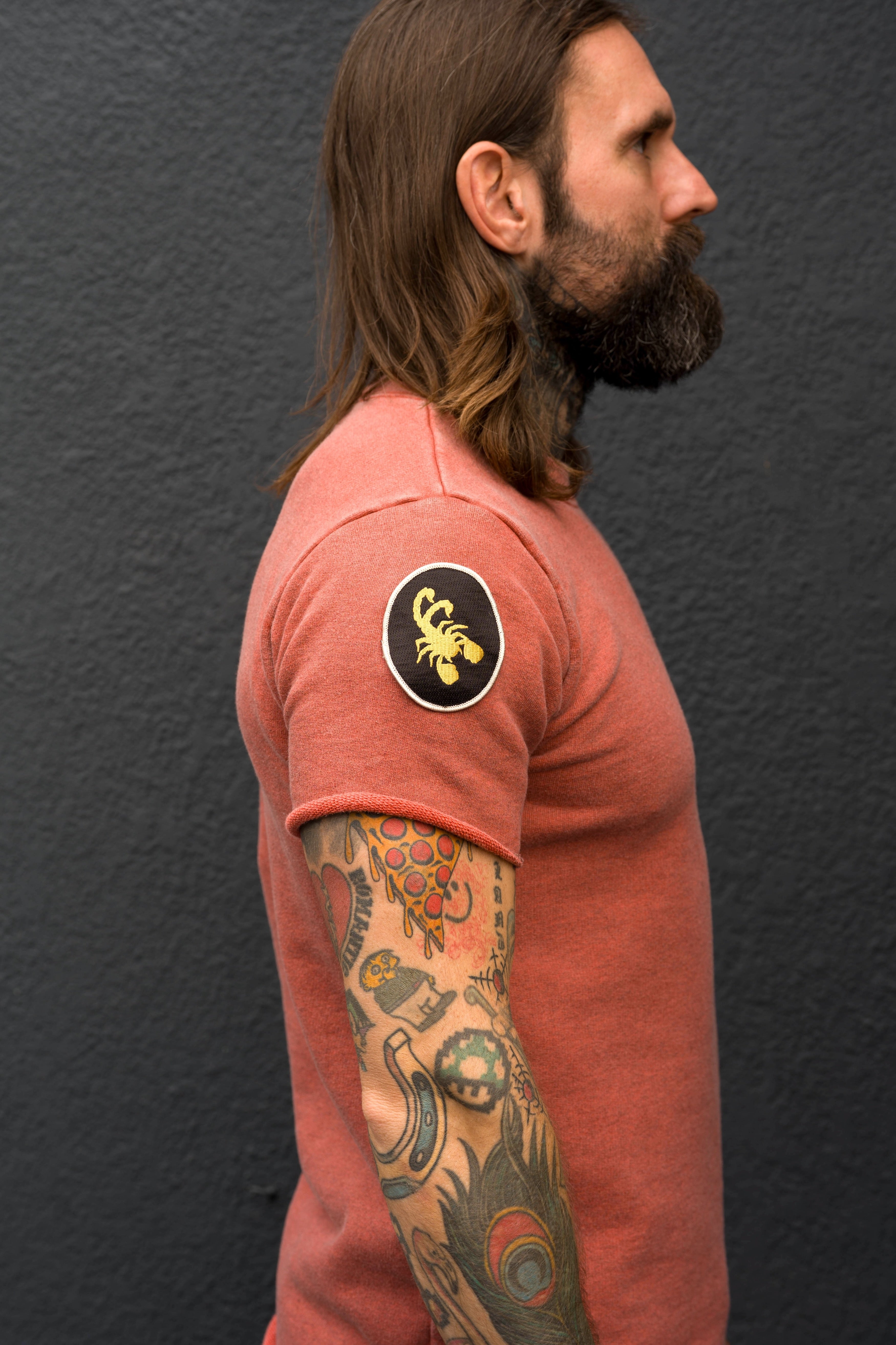 Scorpion Raw Tee - Red Mix