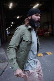 Turbo Shirt Jacket - Weathered Cotton - Jungle Green