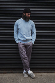 English Sweatshirt - Sky Blue