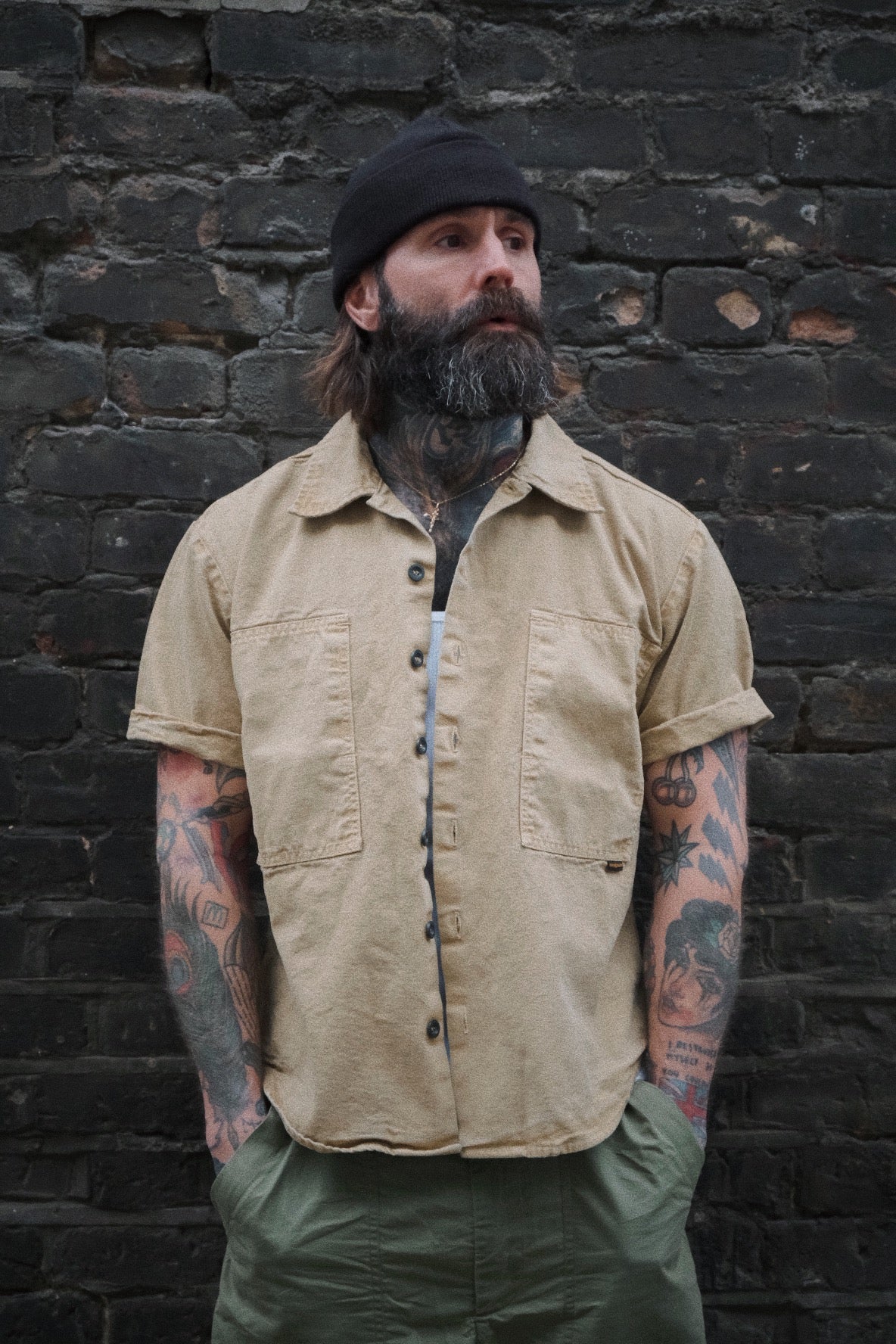 Supply Shirt - Vintage Dye Sand