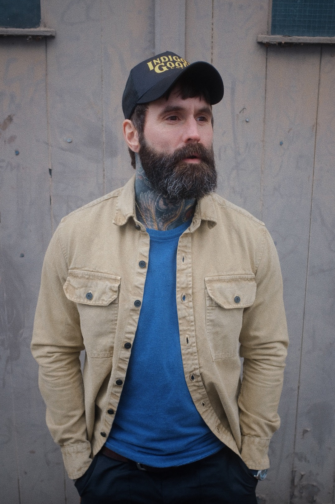 Assault Overshirt- Age Dye Sand