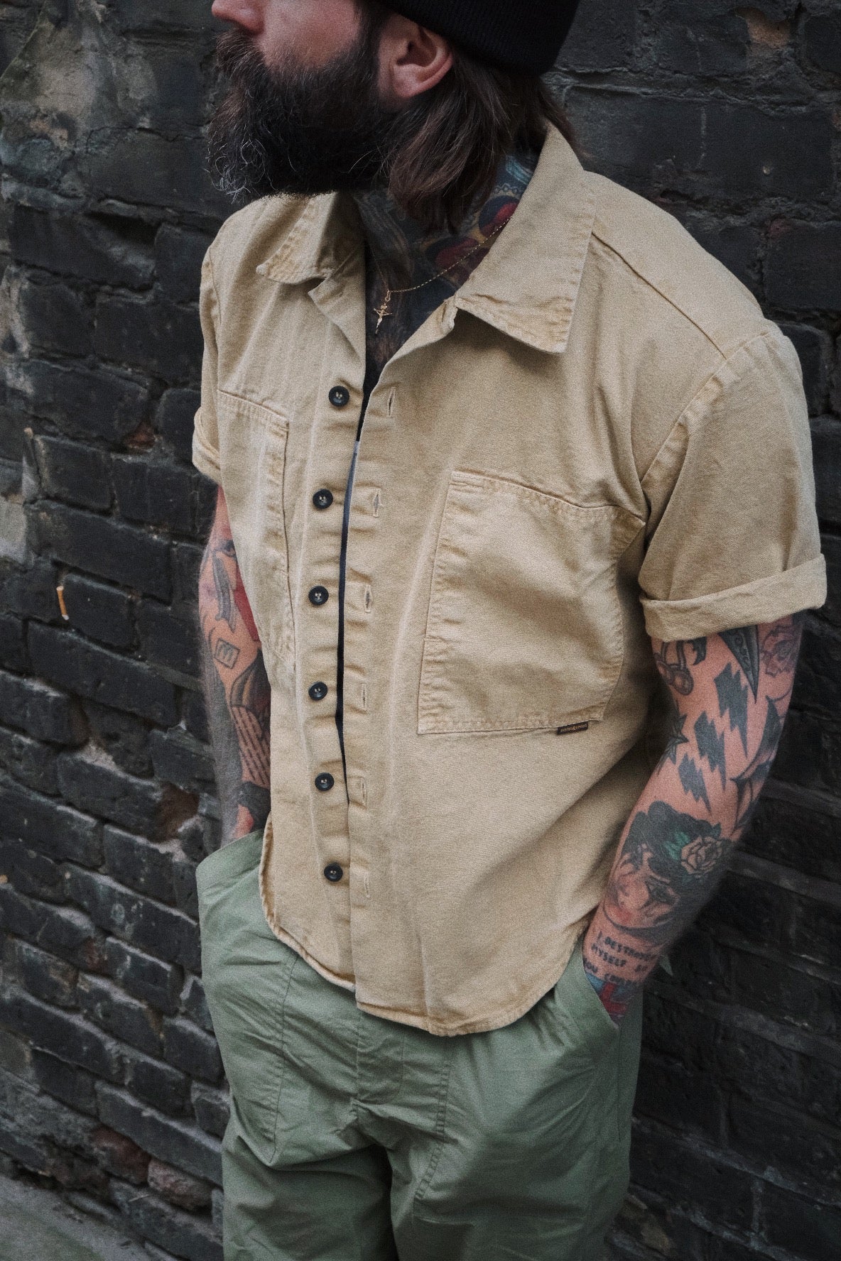 Supply Shirt - Vintage Dye Sand