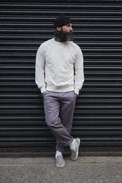 English Sweatshirt - Vintage White