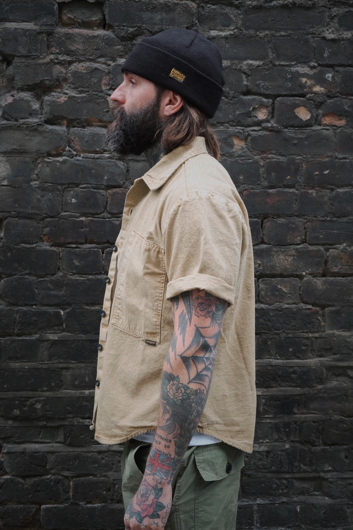 Supply Shirt - Vintage Dye Sand