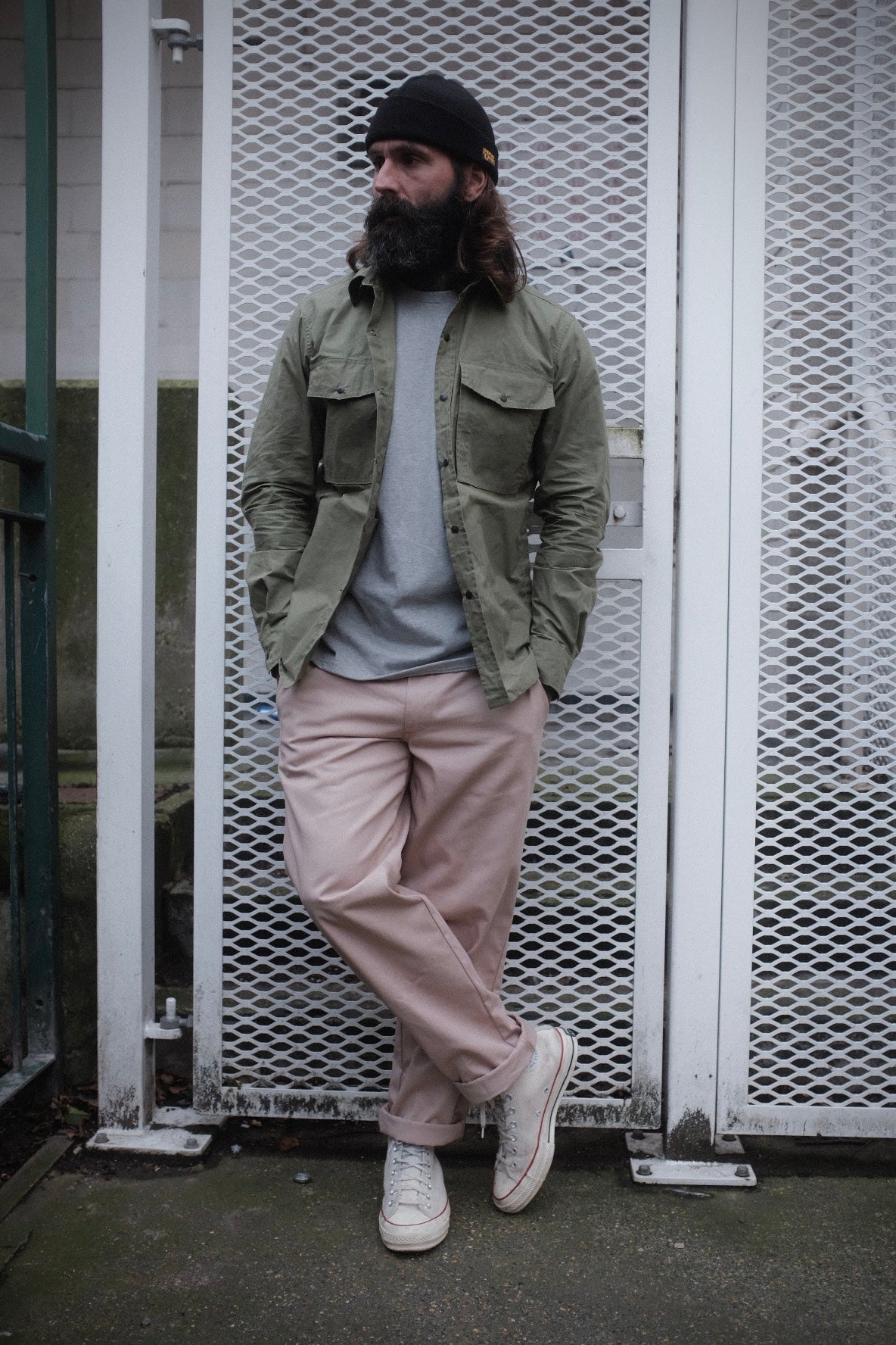 English Worker Trouser - Desert Khaki Cotton Twill