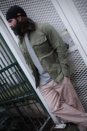 Turbo Shirt Jacket - Weathered Cotton - Jungle Green