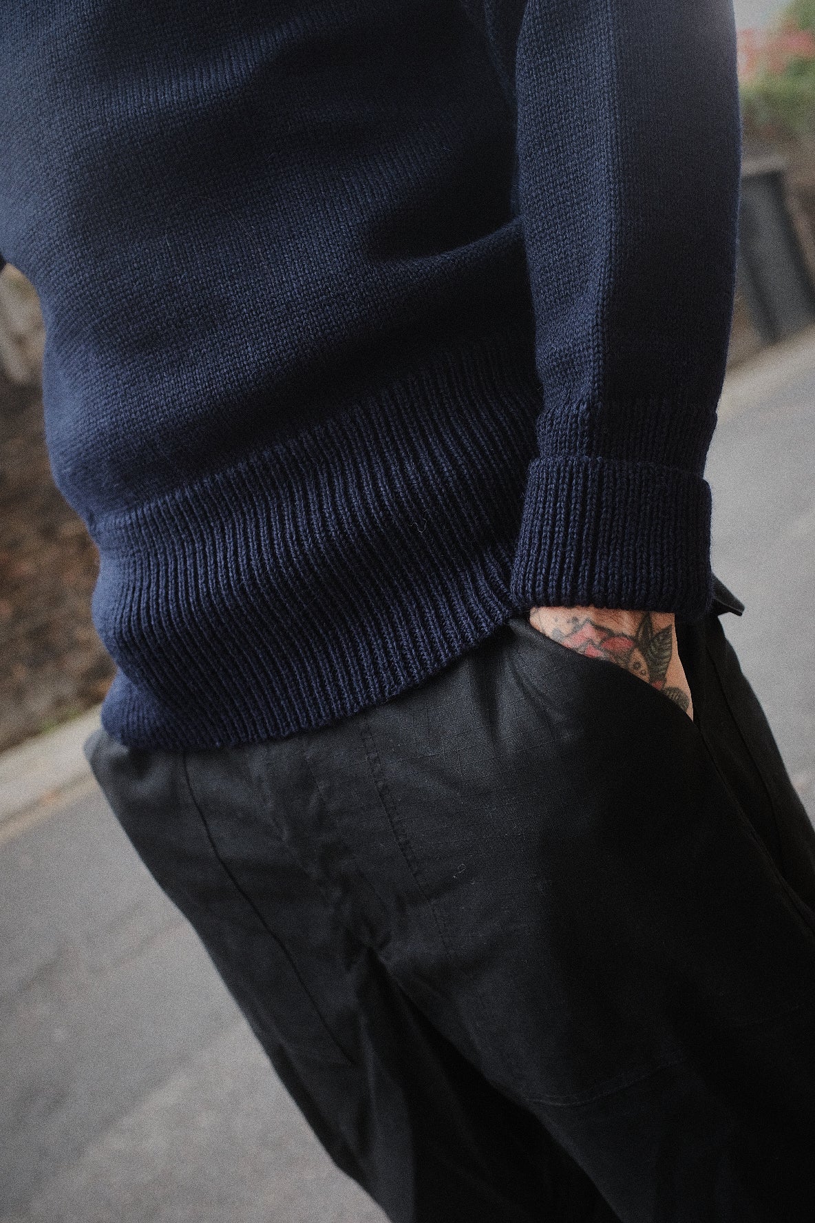 Submariner Sweater - Navy
