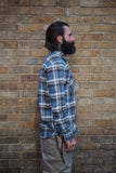 Bronson Shirt- Blue Flannel Check