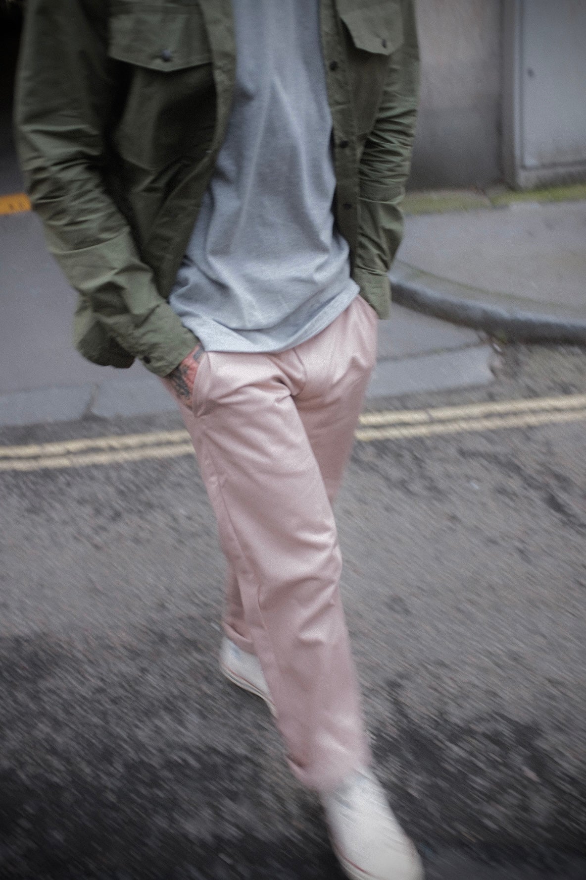 English Worker Trouser - Desert Khaki Cotton Twill