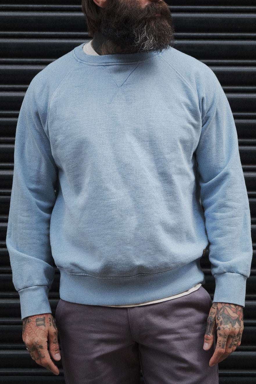 English Sweatshirt - Sky Blue
