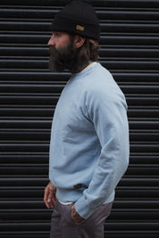 English Sweatshirt - Sky Blue