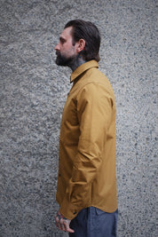 English Terrace Overshirt - MIDWEIGHT COTTON - Rust