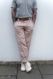 English Worker Trouser - Desert Khaki Cotton Twill