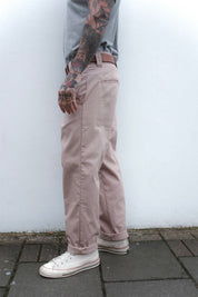 English Worker Trouser - Desert Khaki Cotton Twill