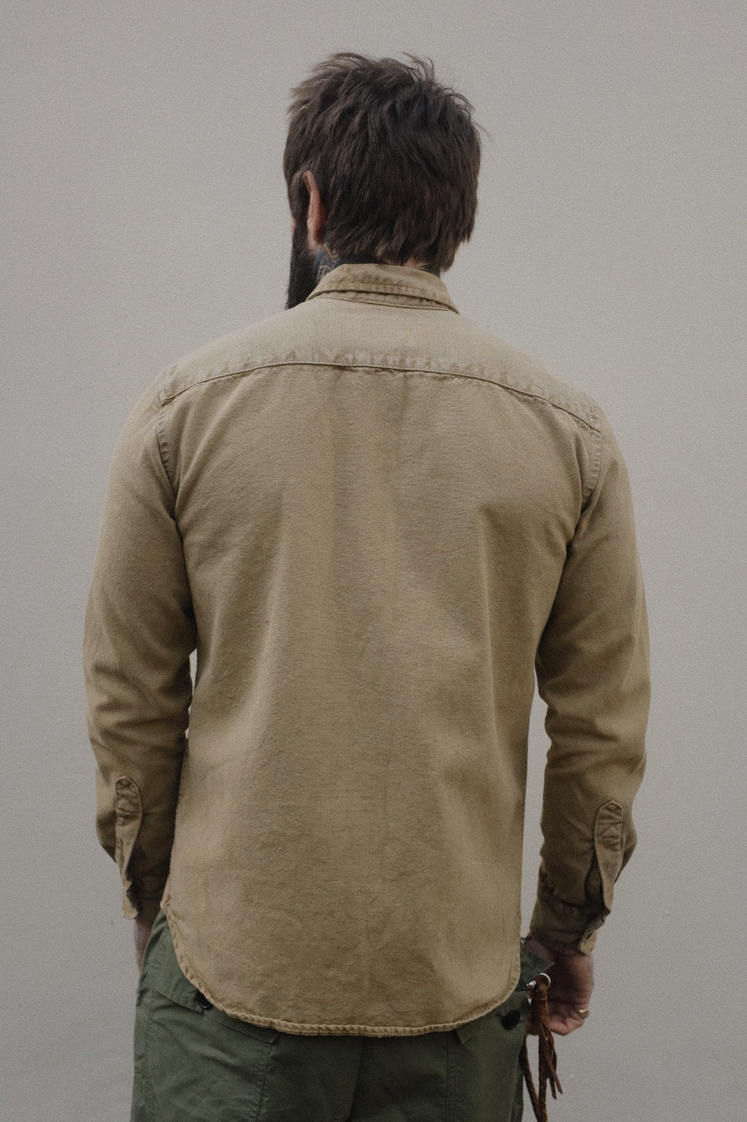 Assault Overshirt- Age Dye Sand