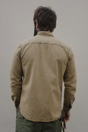 Assault Overshirt- Age Dye Sand
