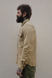 Assault Overshirt- Age Dye Sand