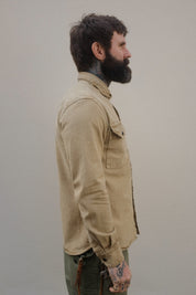 Assault Overshirt- Age Dye Sand