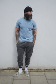 Double Weight Tee - Pacific Blue