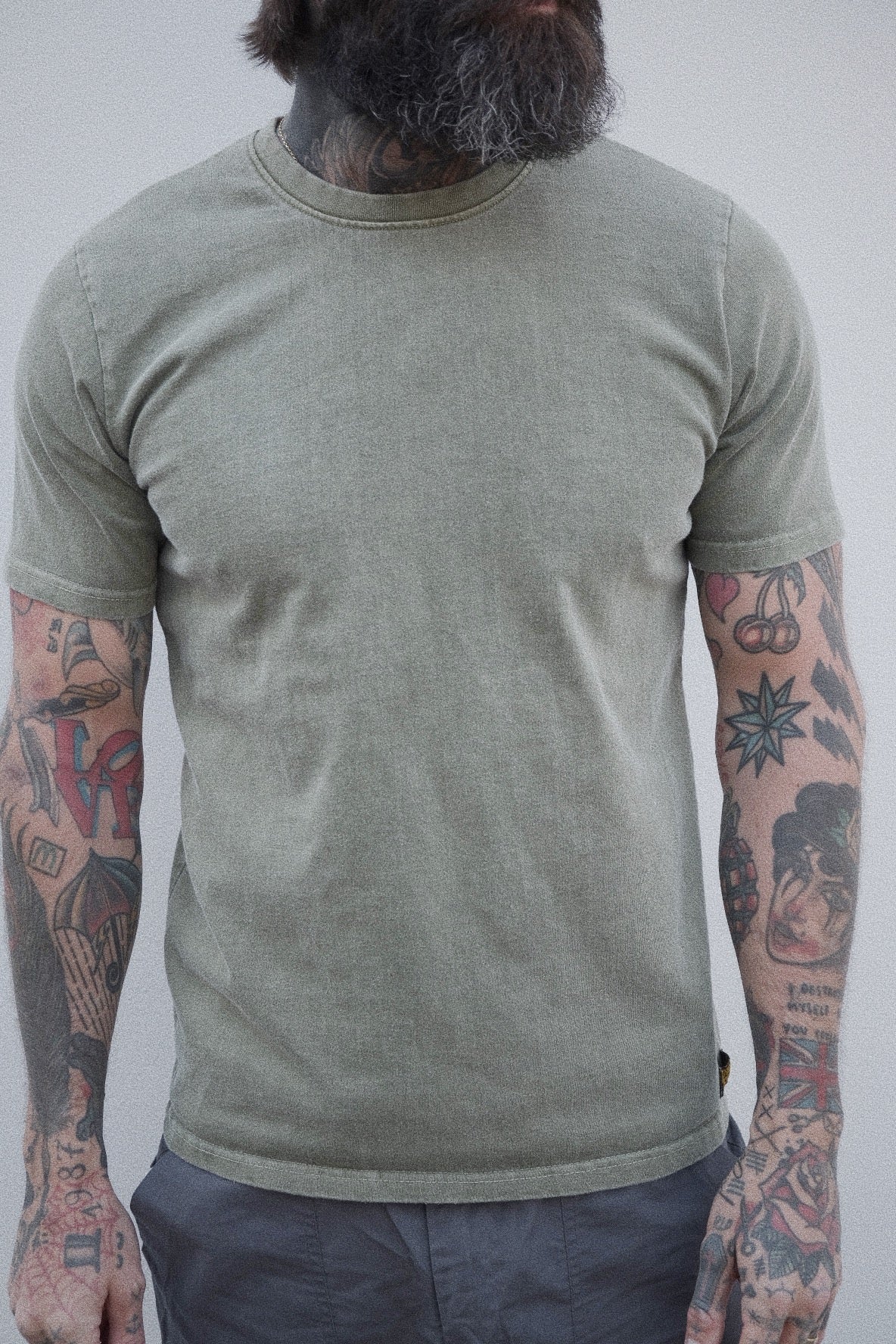 Double Weight Tee - Green Tropic