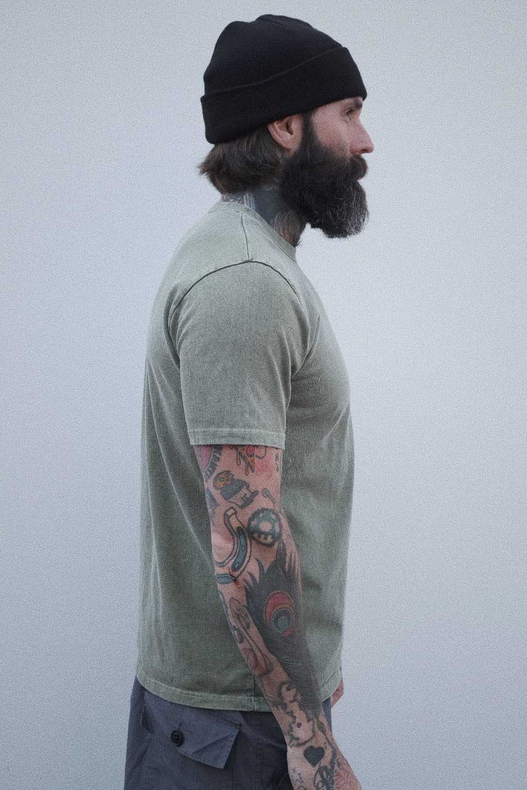 Double Weight Tee - Green Tropic