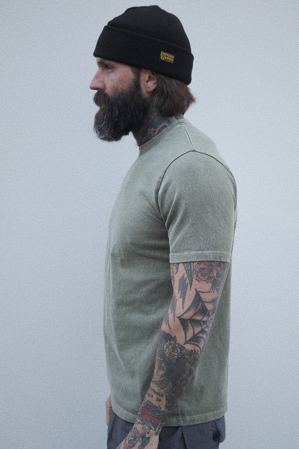 Double Weight Tee - Green Tropic