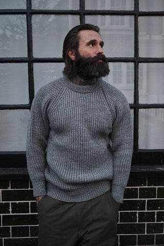 Mariner Sweater - Steel Grey