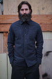 English Terrace Overshirt - Moleskin Navy