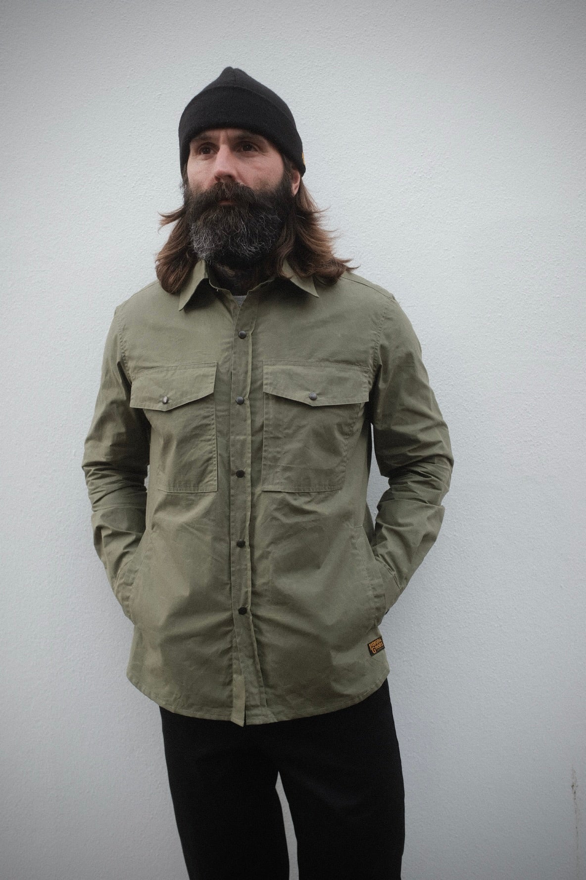 Turbo Shirt Jacket - Weathered Cotton - Jungle Green