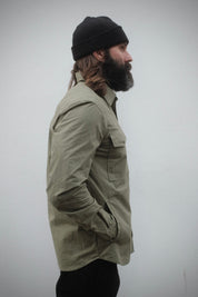 Turbo Shirt Jacket - Weathered Cotton - Jungle Green