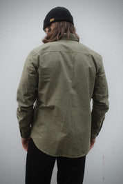 Turbo Shirt Jacket - Weathered Cotton - Jungle Green