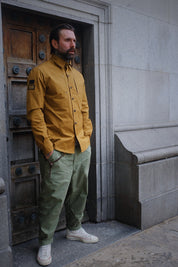 English Terrace Overshirt - MIDWEIGHT COTTON - Rust