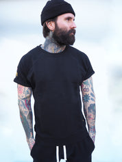 SCORPION GYM Blocked Tee Black - Patches