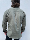 Button Down Shirt - Military Green