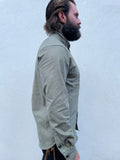 Button Down Shirt - Military Green