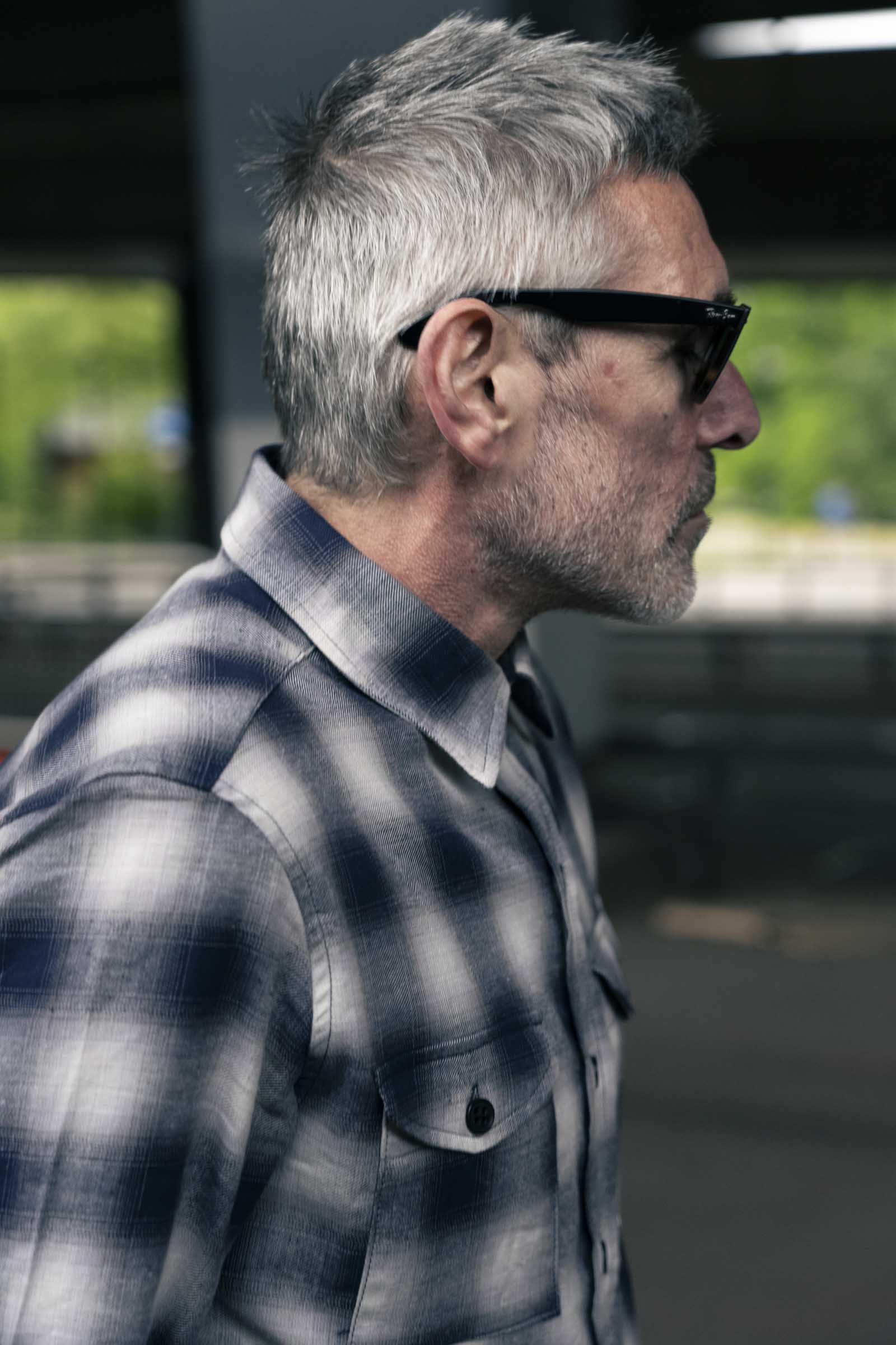 Volts Shirt - Blue Check
