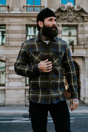 Bronson Shirt- Green Flannel Check