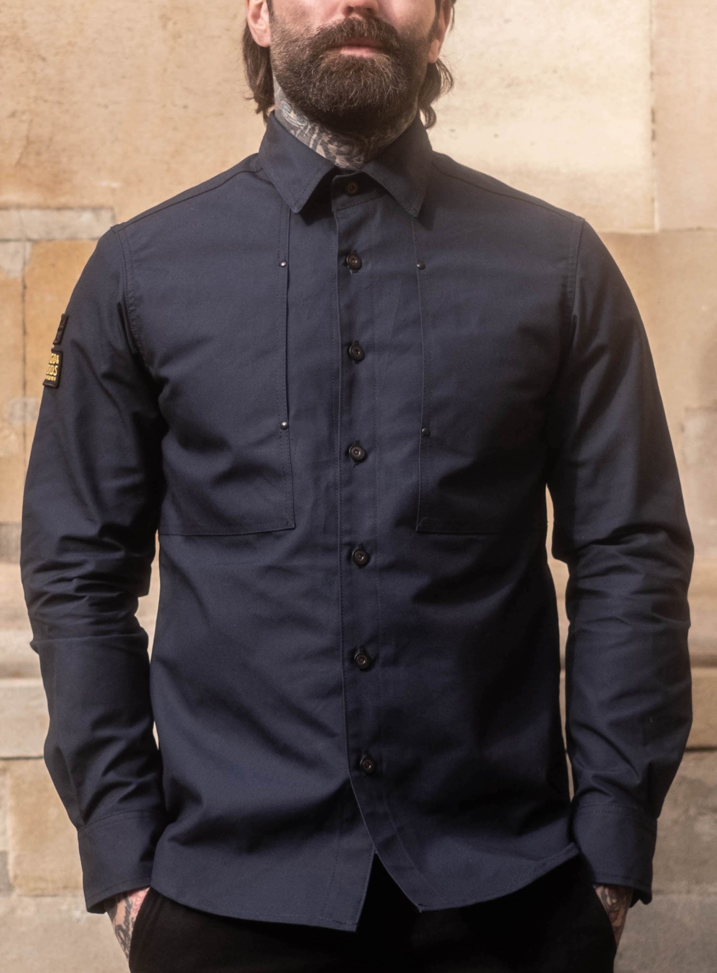 English Terrace Overshirt - Bullet Cloth Navy