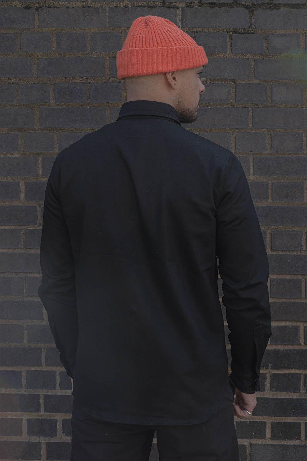 English Terrace Overshirt - Black Denim